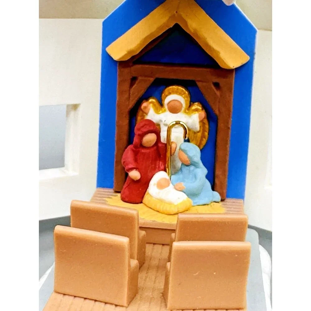 Hallmark Keepsake Miracle of Bethlehem Come All Ye Faithful Christmas Lot‎ of 2